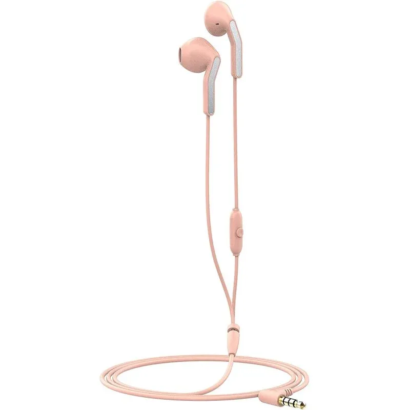 Muvit MEU Auriculares 3.5mm Rosas