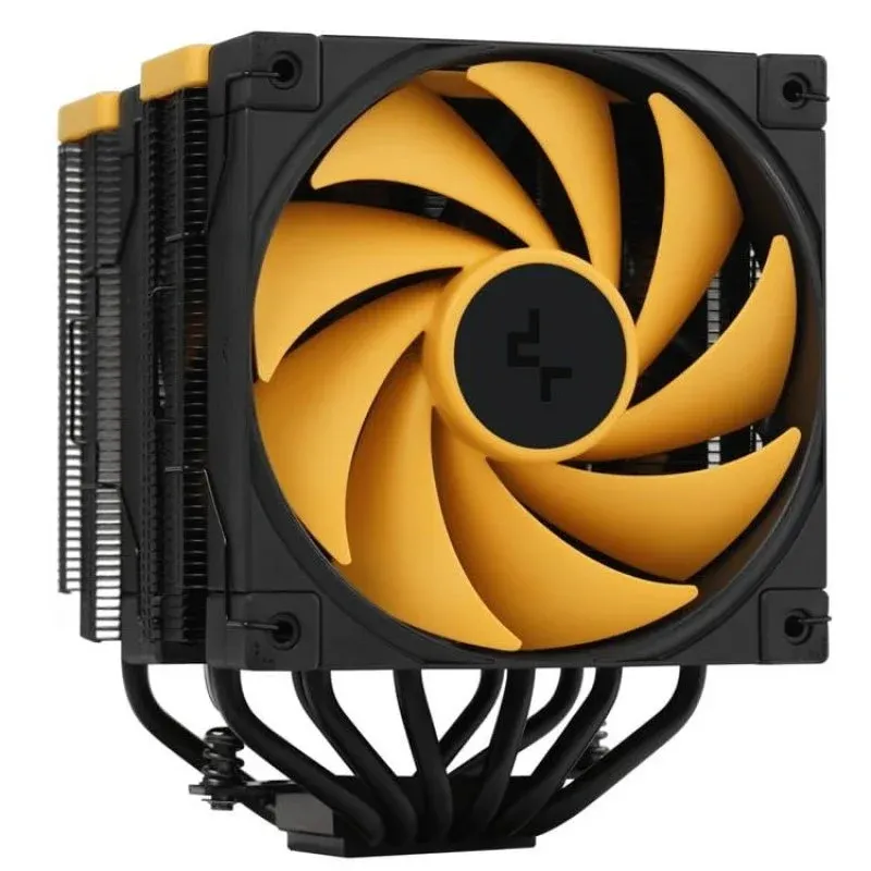 Cooler CPU DeepCool AK620 Zero Dark Zoria Cooler de CPU Torre Dupla 6 Pipes 120mm Preto