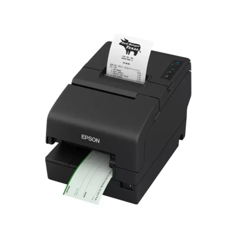 Impressora POS Epson TM-H6000VI-102 Híbrida USB/RS-232/Ethernet Preta