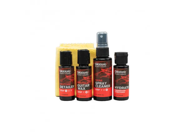 D'Addario PW-GCB-01 kit de produtos de limpeza