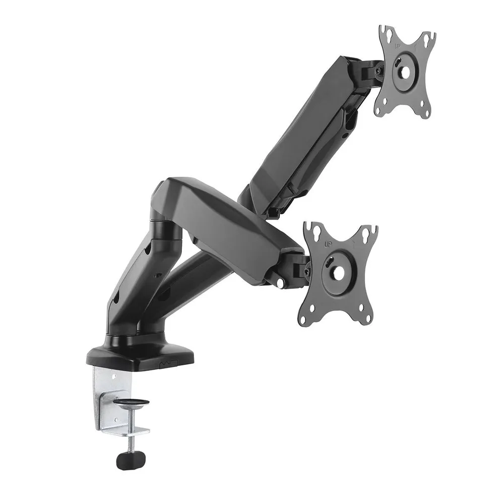 Suporte de Secretária Napofix DM3200 2x Monitores 17 - 32 Preto