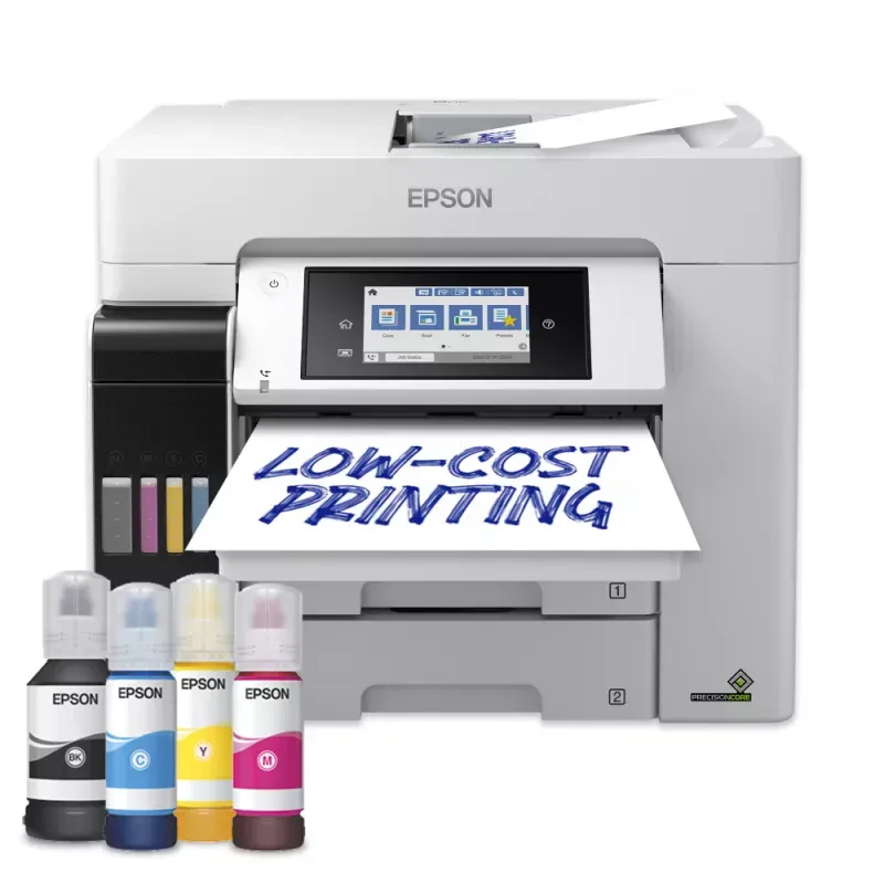 Impressora EPSON EcoTank Pro ET-5885 – Jato de Tinta / A4 / Wi-Fi / Duplex – C11CJ28405