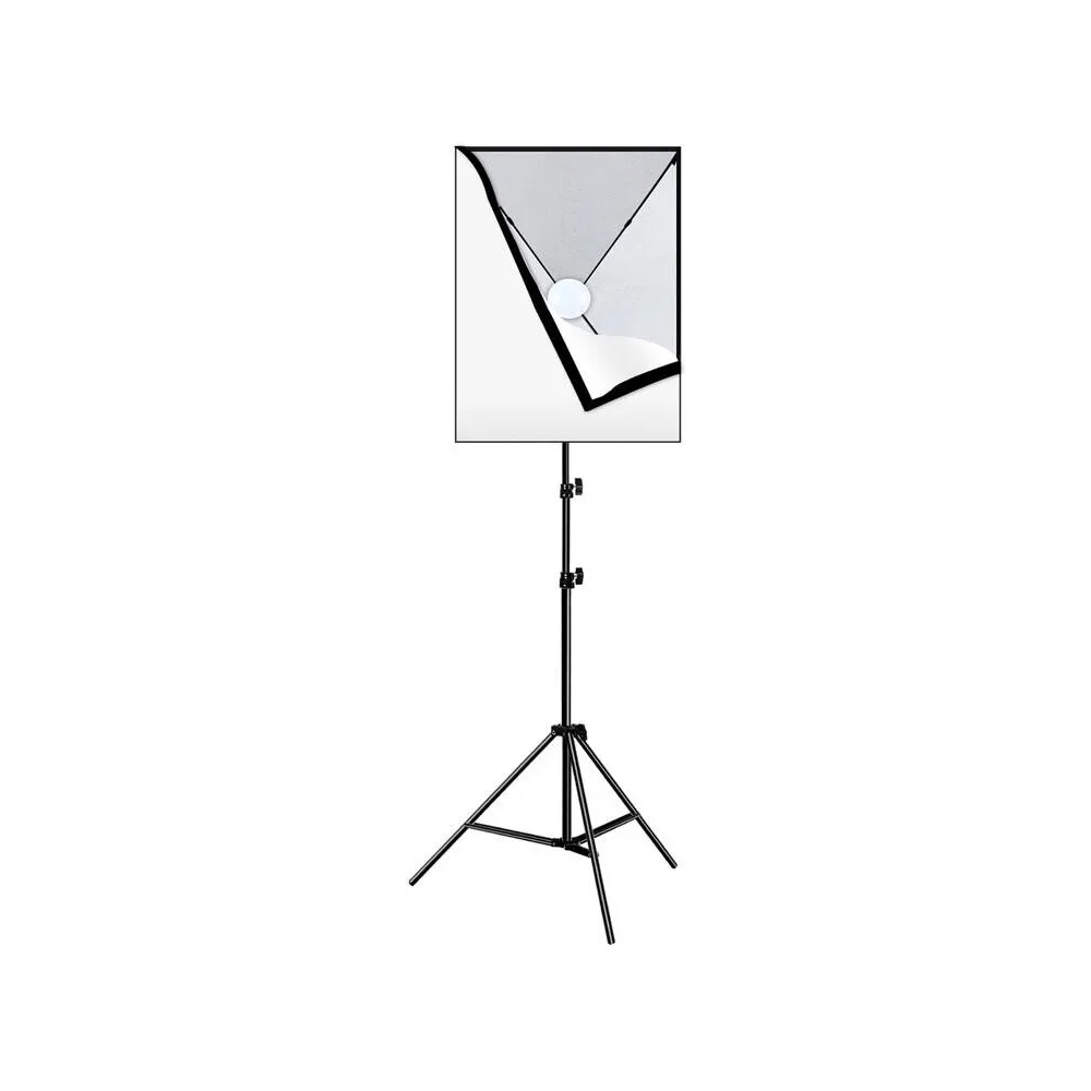 Luz de Estúdio 50x70cm Softbox c/ Tripé e Lâmpada - PULUZ