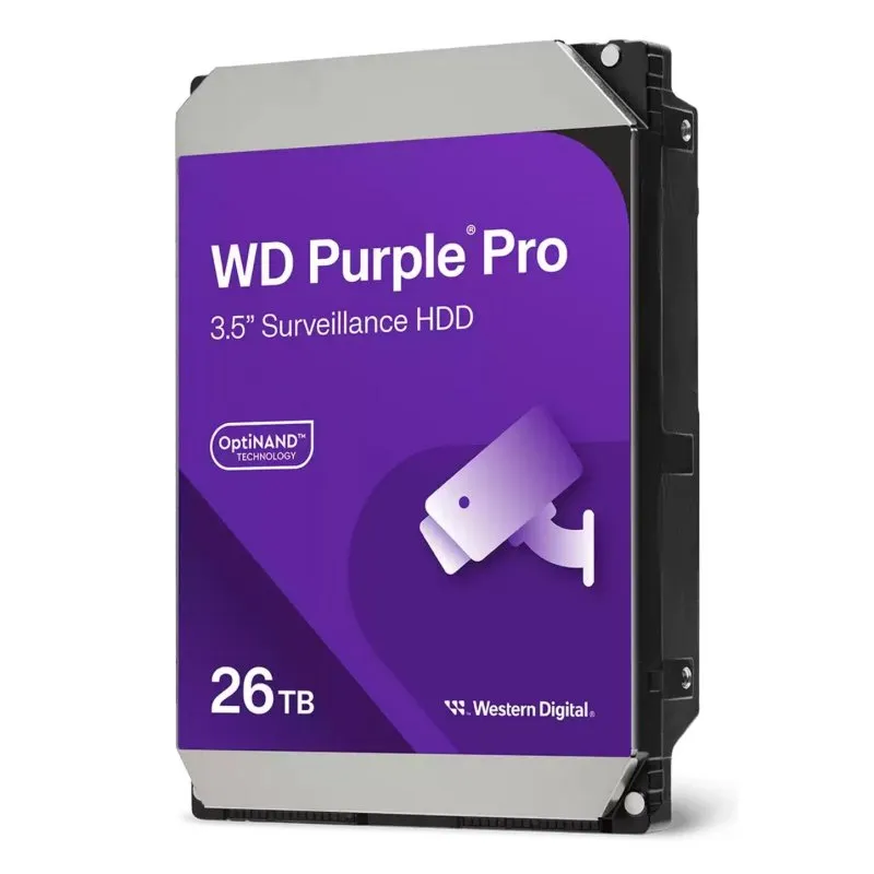 Disco Rígido Western Digital Purple Pro WD240PURP 26TB HDD 7200rpm Serial ATA III