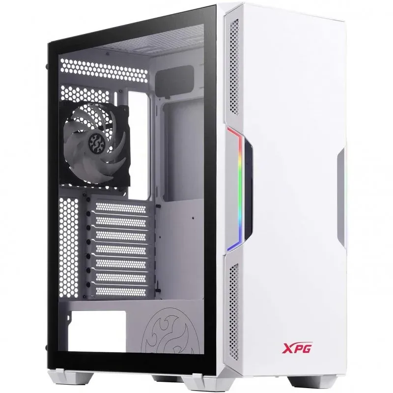 Caixa de Computador Adata XPG Starker ARGB Vidro Temperado USB 3.1 Branca