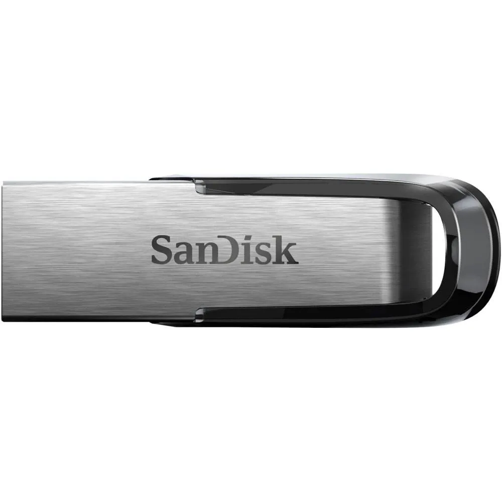 Pen Drive SANDISK Ultra Flair 512GB USB 3.0 Preta/Cinza