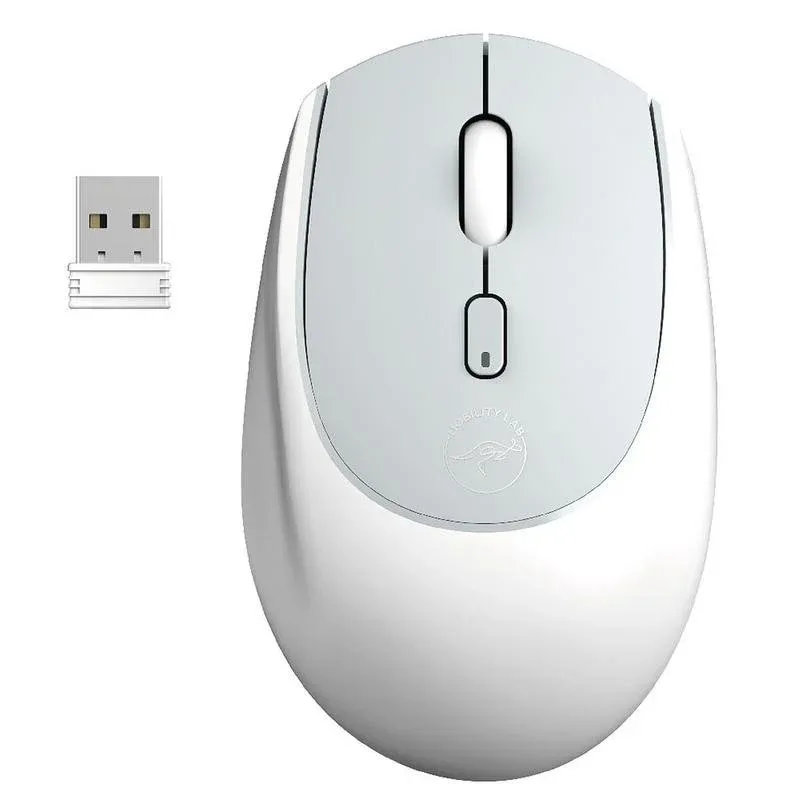 Rato Mobility Lab Pop Gum Bluetooth RF 1600DPI Branco 5 Botões