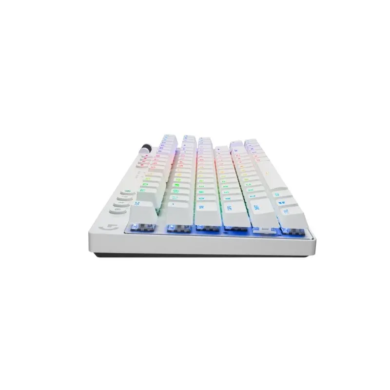 Teclado mecânico Logitech G PRO X TKL Layout AZERTY Branco Wireless RGB