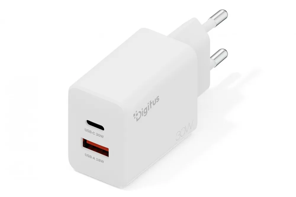 Digitus DA-10301 Carregador de parede GaN II 30W | 1x USB-C DA-10301