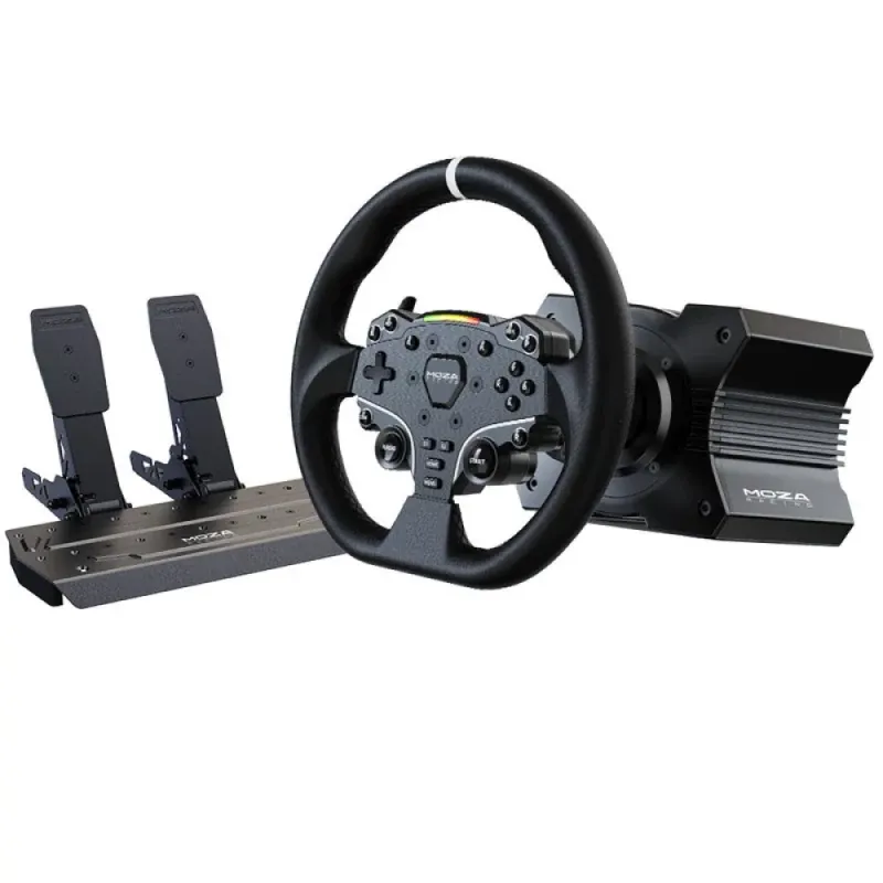 MOZA Racing Set (R5 Direct Drive Wheelbase ES Steering Wheel SR-P Lite Pedals)