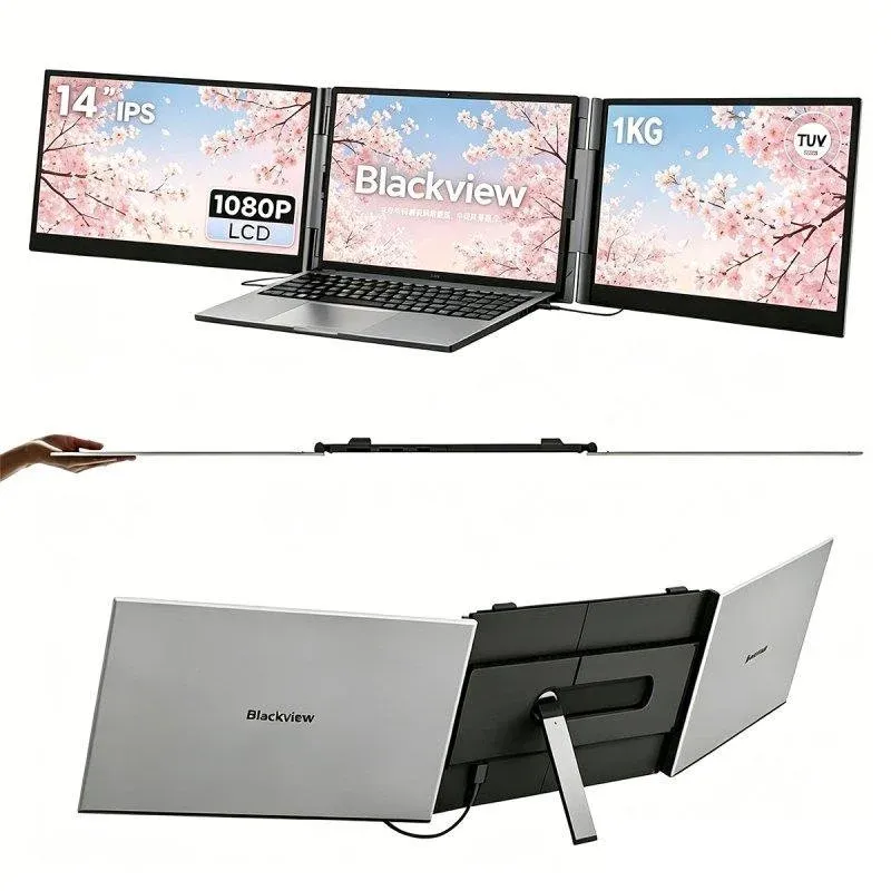 Monitor Blackview DCM6 Pro 14" FullHD 60Hz IPS USB-C Portátil Leve