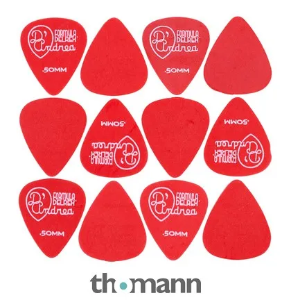 dAndrea Delrex Standard Pick Set 0,50