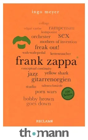 Reclam Verlag 100 Seiten Frank Zappa