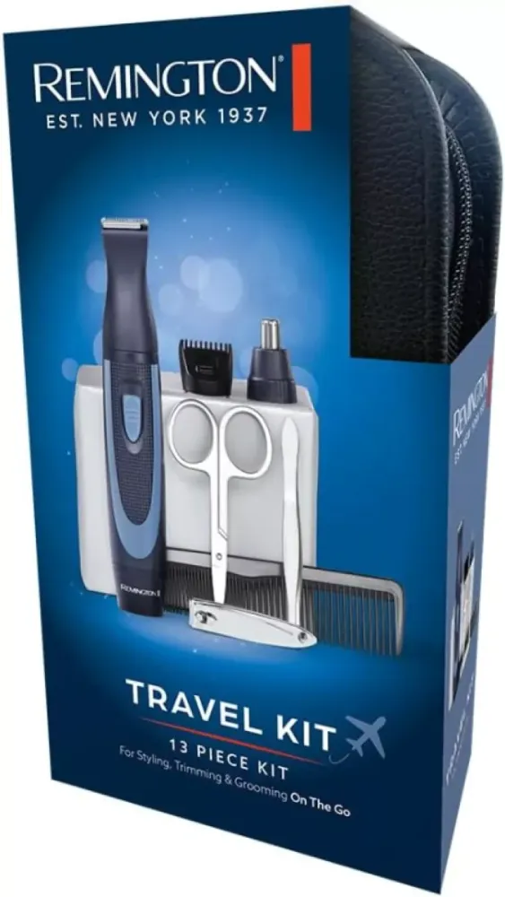 Kit Aparador de Pelos Remington NE3890 Travel Kit Azul