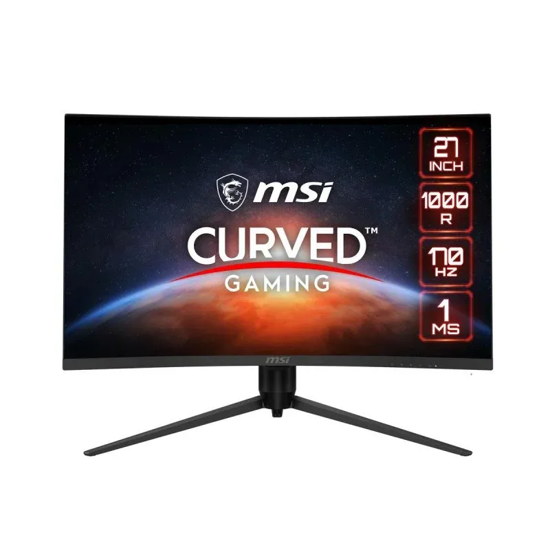 MSI G271CQPDE E2 Monitor Curvo 27" Wide Quad HD 170Hz VA FreeSync Premium