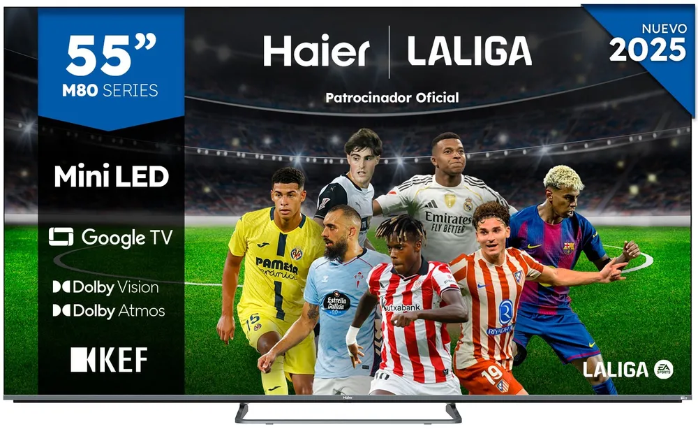 Televisor HAIER H55M80FUX (55 - 4K HDR - Mini LED)