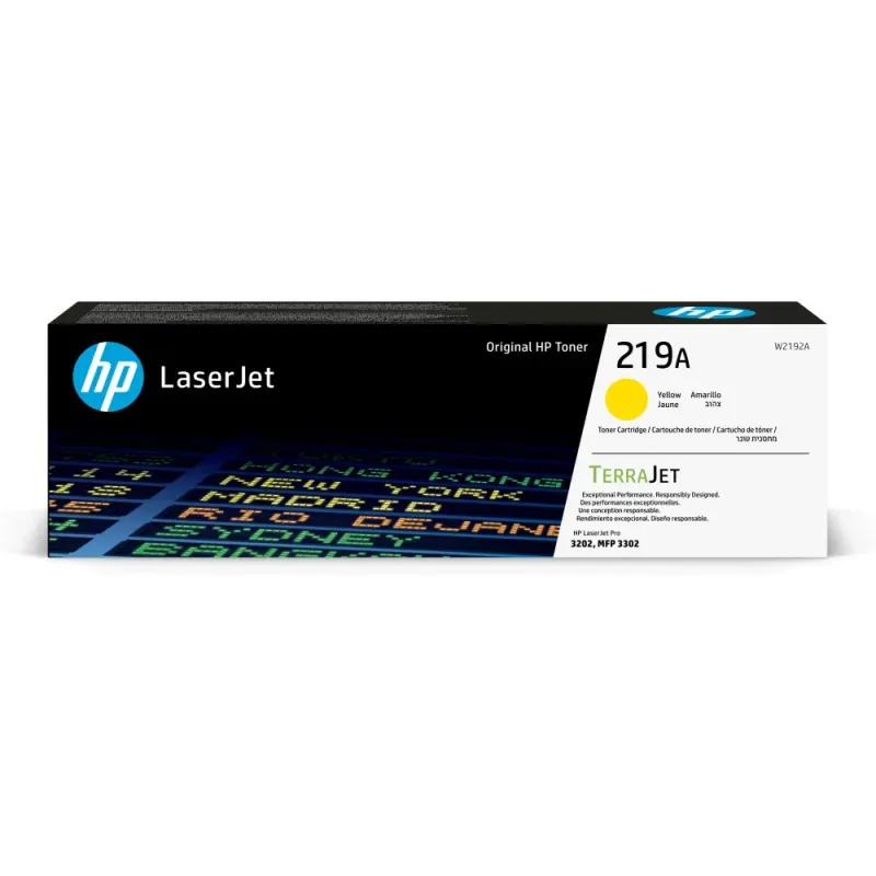 Toner Original HP 219A Amarelo - W2192A