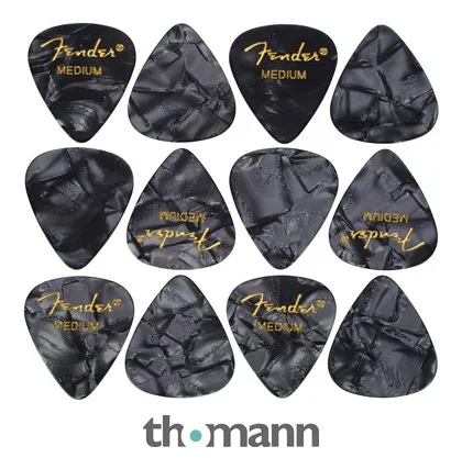 Fender Black Moto Pick Medium
