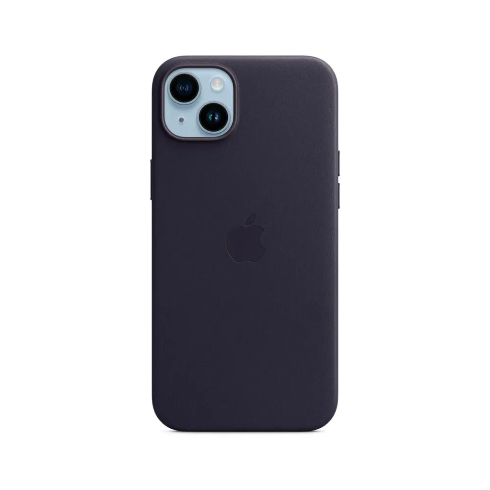 Capa de Pele Magsafe Original iPhone 14 Plus Tinto MPPC3ZM/A