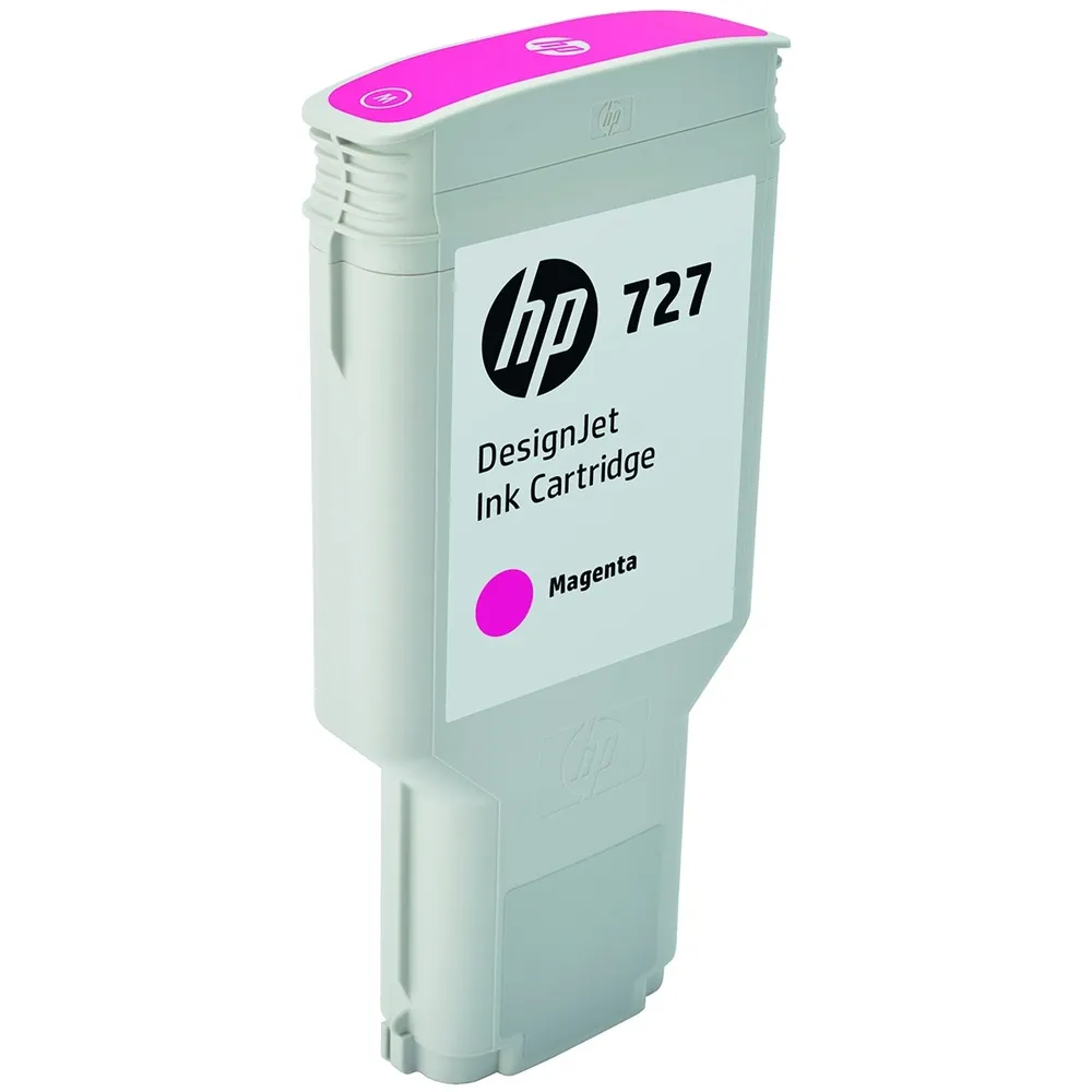 HP 727 300-ml Magenta DesignJet Ink Cartridge F9J77A