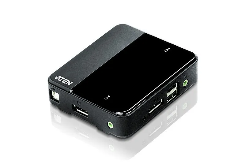 ATEN CS782DP-AT chaveador KVM Preto CS782DP-AT