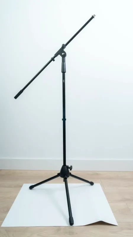 Tripé de microfone 75 cm - MS-131N