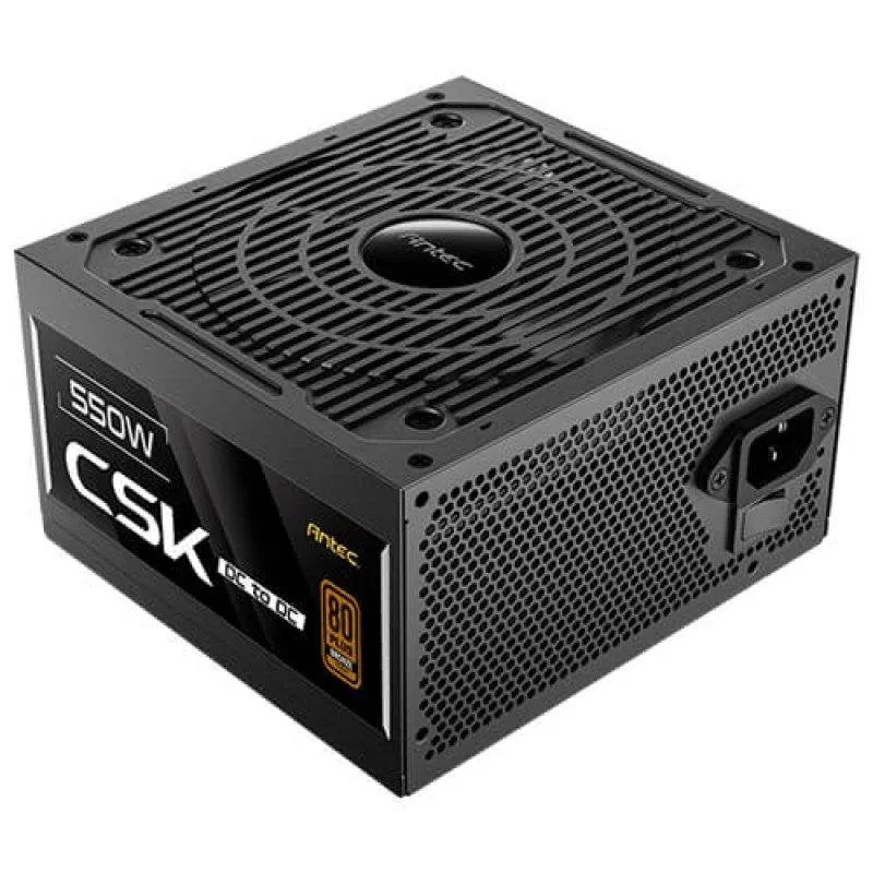 Fonte de Alimentação Antec CSK550DC 550W 80 PLUS Bronze ATX Não Modular