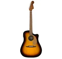 Guitarra Eletroacústica Fender Redondo Player Sunburst