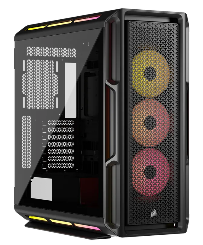 Caixa E-ATX Corsair 5000T LX ARGB Preto Vidro Temperado
