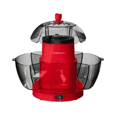 Máquina de Pipocas Cecotec Fun&Taste PCorn Lotus 1200W Vermelho