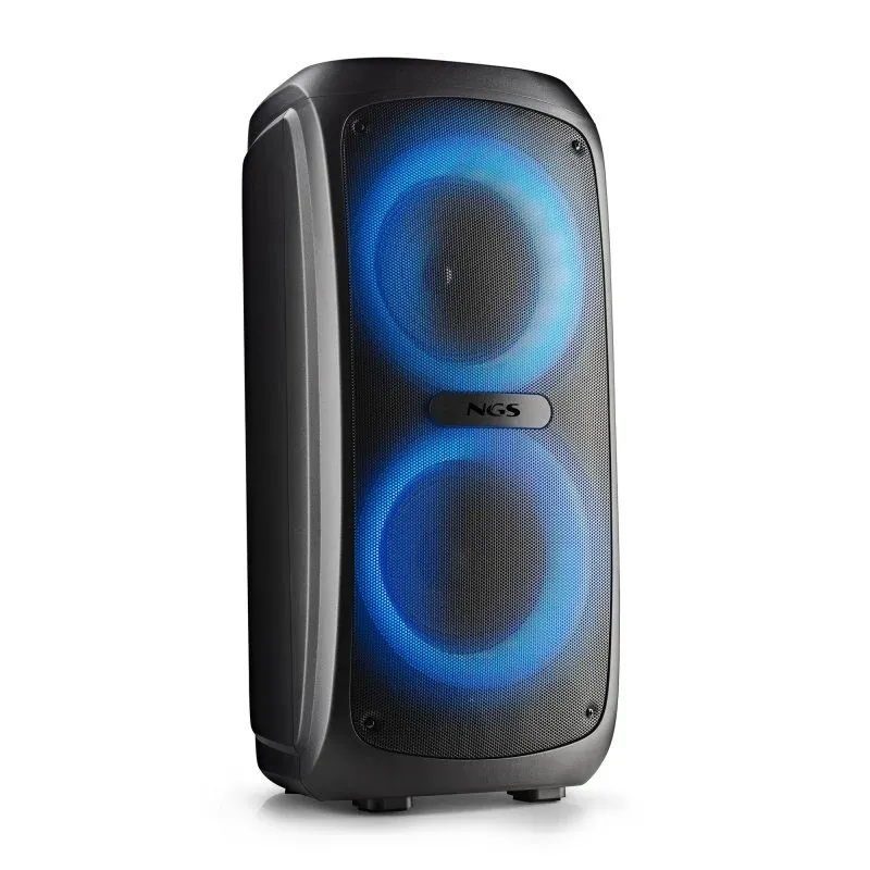 NGS Wild Temper Altifalante Portátil Sem Fios com Bateria Bluetooth/USB/AUX-IN 200W Preto
