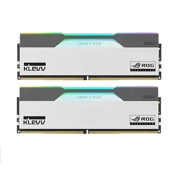 Memória DDR5 Klevv Cras V Rog 6200MHz 32GB (2x16GB)