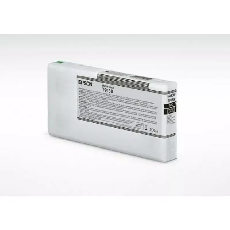 Tinteiro EPSON T9138 Preto Mate 200ml - SureColor SC-P5000