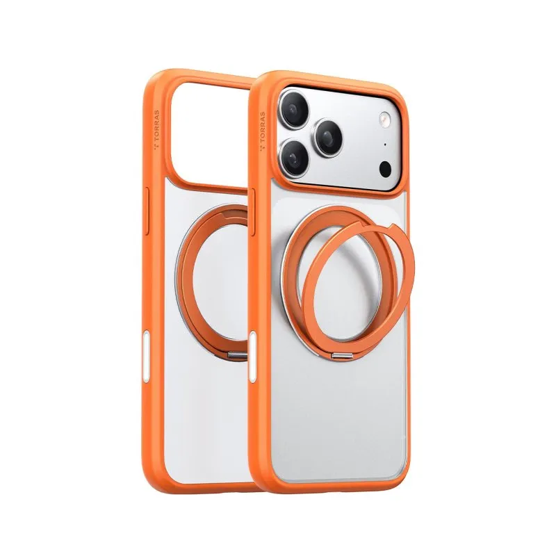Funda para telemóvel Torras Ostand Pro Series Suporte Magnético Laranja para iPhone 17 Pro Max
