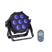 Projetor LED J.Collyns Stagepar 7x30W Hexa Preto