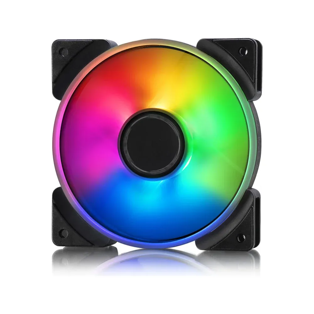 Ventoinha Fractal Design Prisma AL-12 3P RGB 120mm Preta