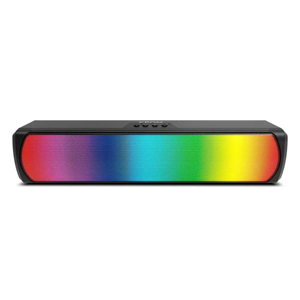 Coluna Krom K-POP RGB Bluetooth Preta