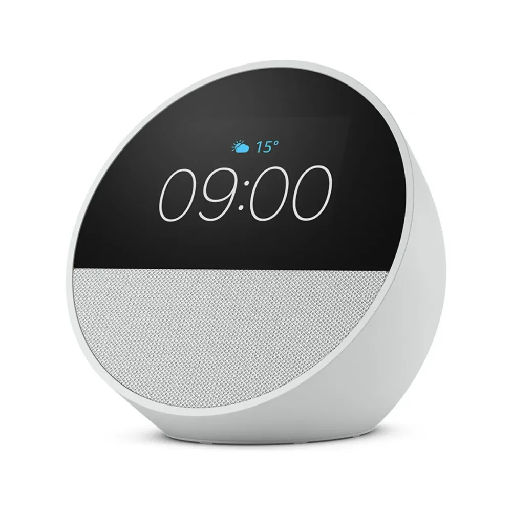 Assistente Virtual Amazon Alexa Echo Spot 2024 Branco
