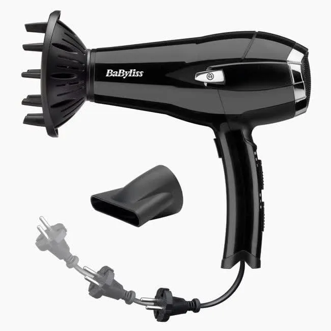 Secador Difusor De Íons Babyliss D374De 2000W