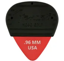 Fender 351 Mojo Grip Picks Dura-Tone Delrin 0,96mm Fiesta Red