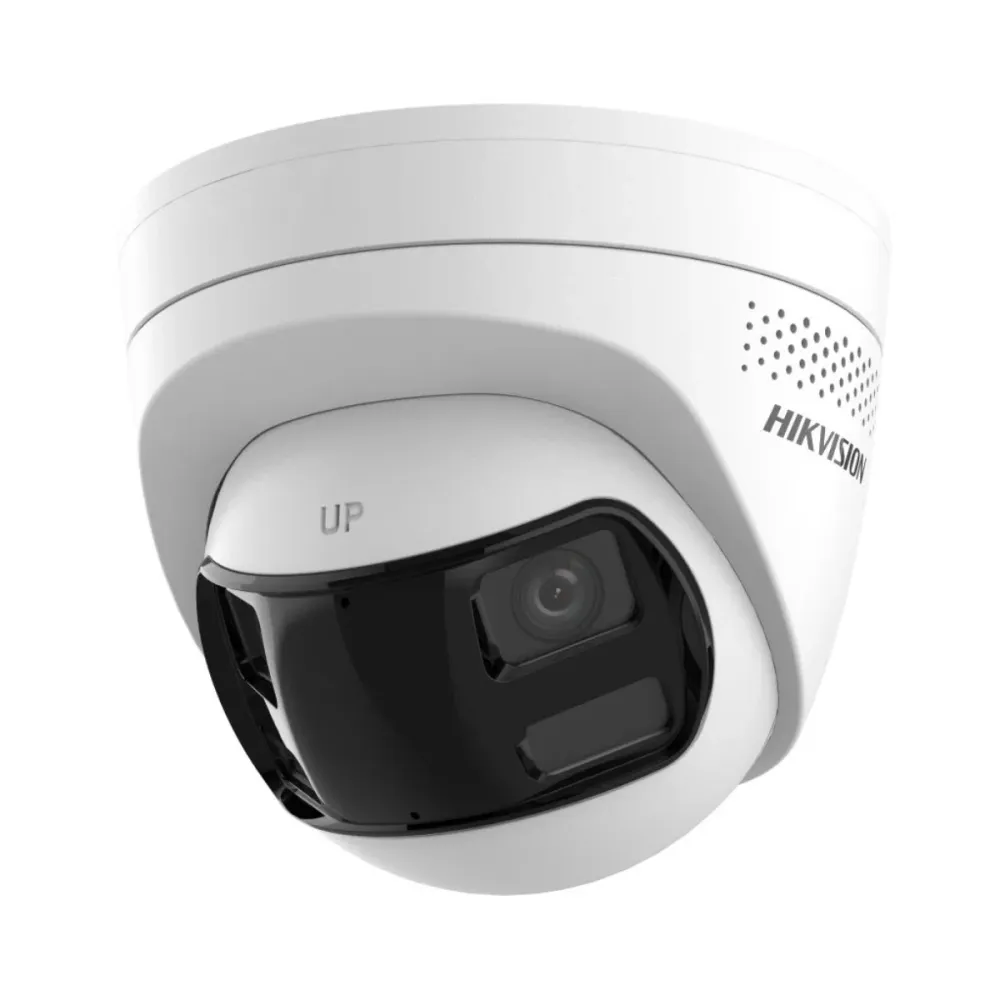 Câmara de Segurança IP Hikvision Value Panorâmica Turret PoE 8Mp 2mm Exterior IP67- DS-2CD1383G2P-LIUF/SL(2mm)