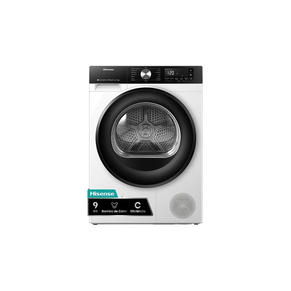 SECADOR DE ROUPA HISENSE – DH3S902BWCC