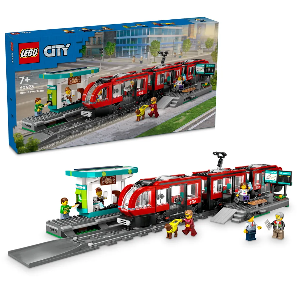LEGO City Elétrico e Estação na Baixa - 60423