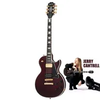 Epiphone Jerry Cantrell Wino Les Paul Custom Dark Wine Red