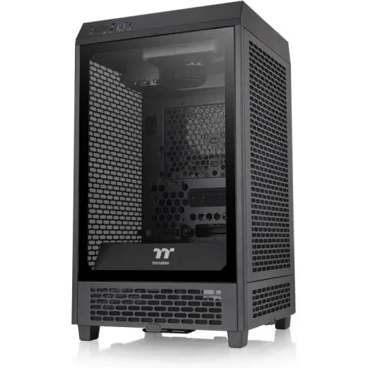Caixa ATX Thermaltake The Tower 200 Vidro Temperado USB 3.2 Preta