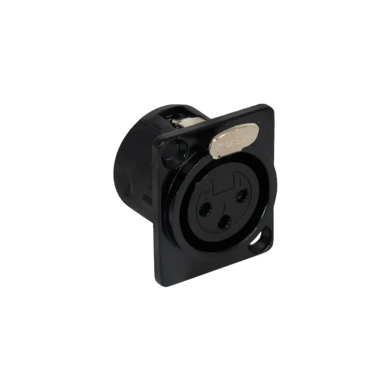 Conetor de áudio XLR fêmea de painel - SM-574