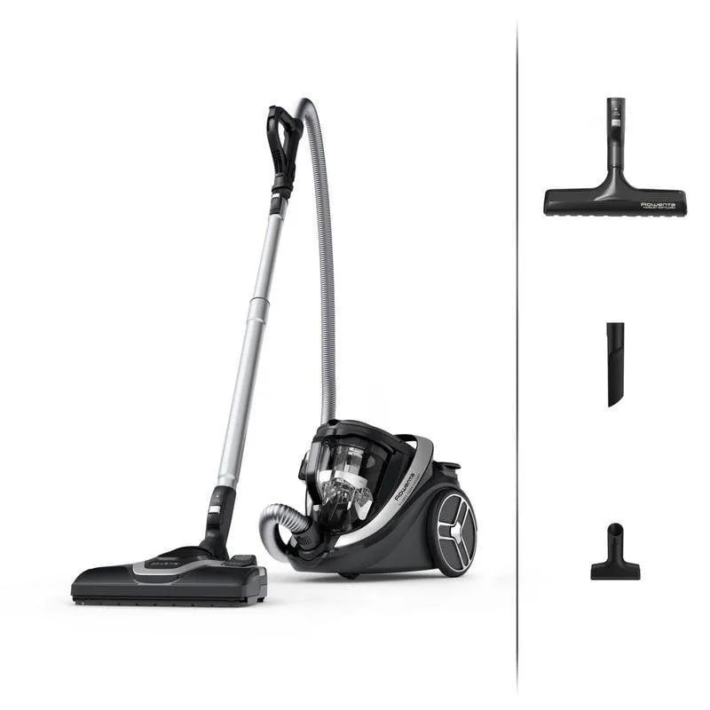 Aspirador sem Saco Rowenta Silence Force RO7936 500W Filtro HEPA 2.5L Acessórios