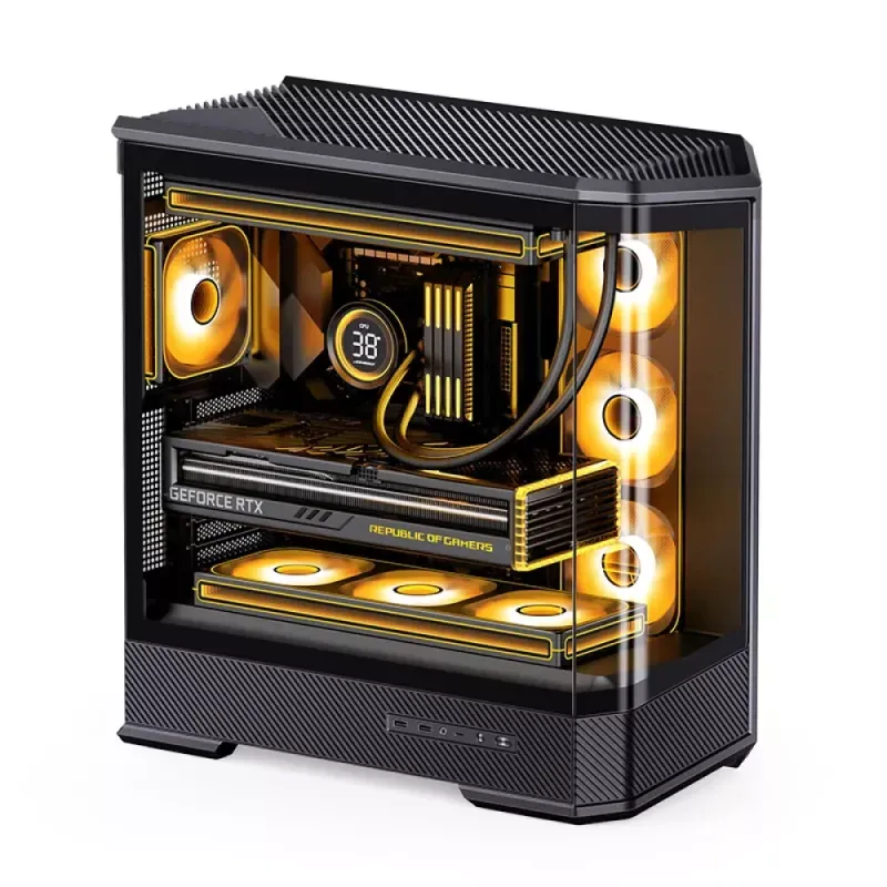 Caixa ATX Jonsbo D400 Vidro Temperado Preto