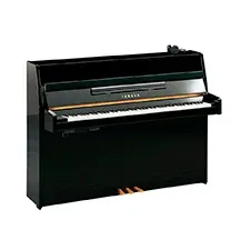Piano Vertical Yamaha b1 SC2 Silent Preto Polido
