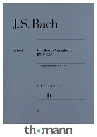 Henle Verlag Bach Goldberg-Variationen